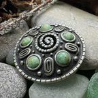 Nightfall Celtic Knot Brooch
