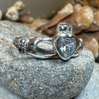 Ree Marcasite Claddagh Ring