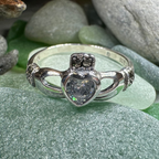 Ree Marcasite Claddagh Ring