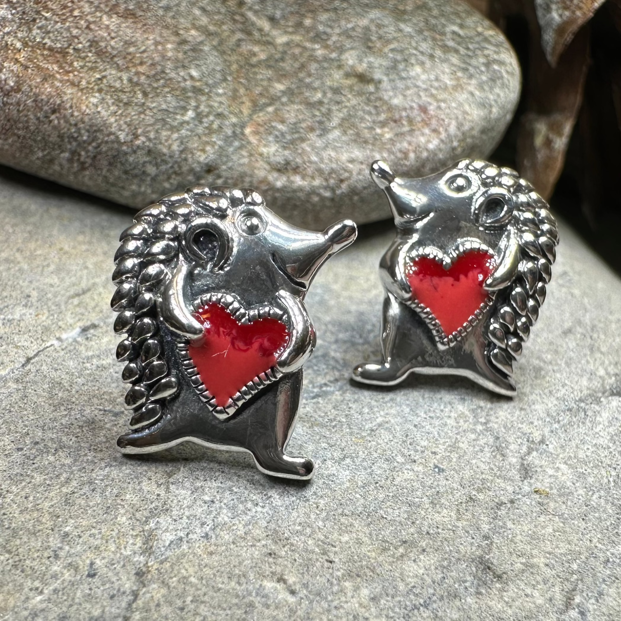 Hugs Hedgehog Earrings