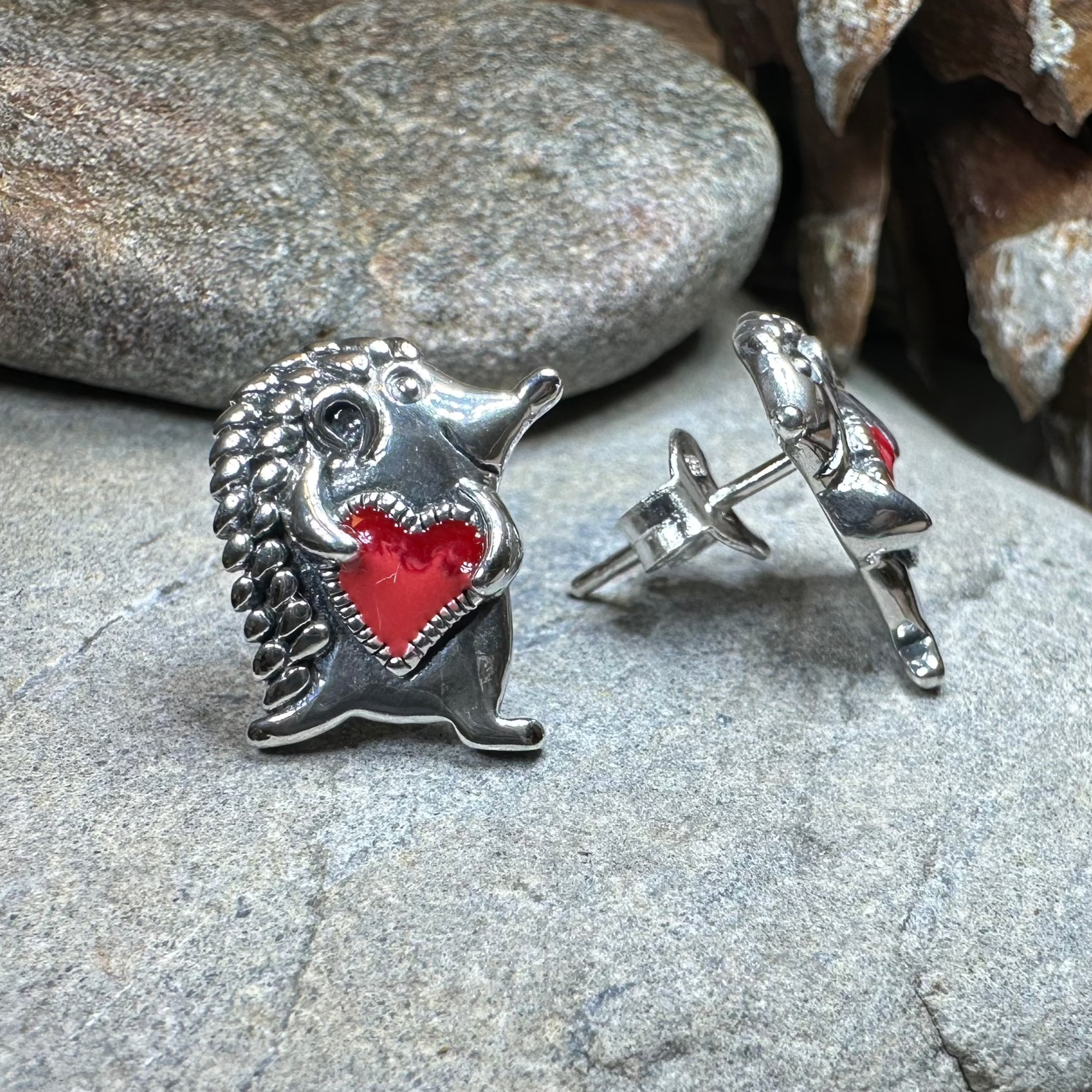 Hugs Hedgehog Earrings