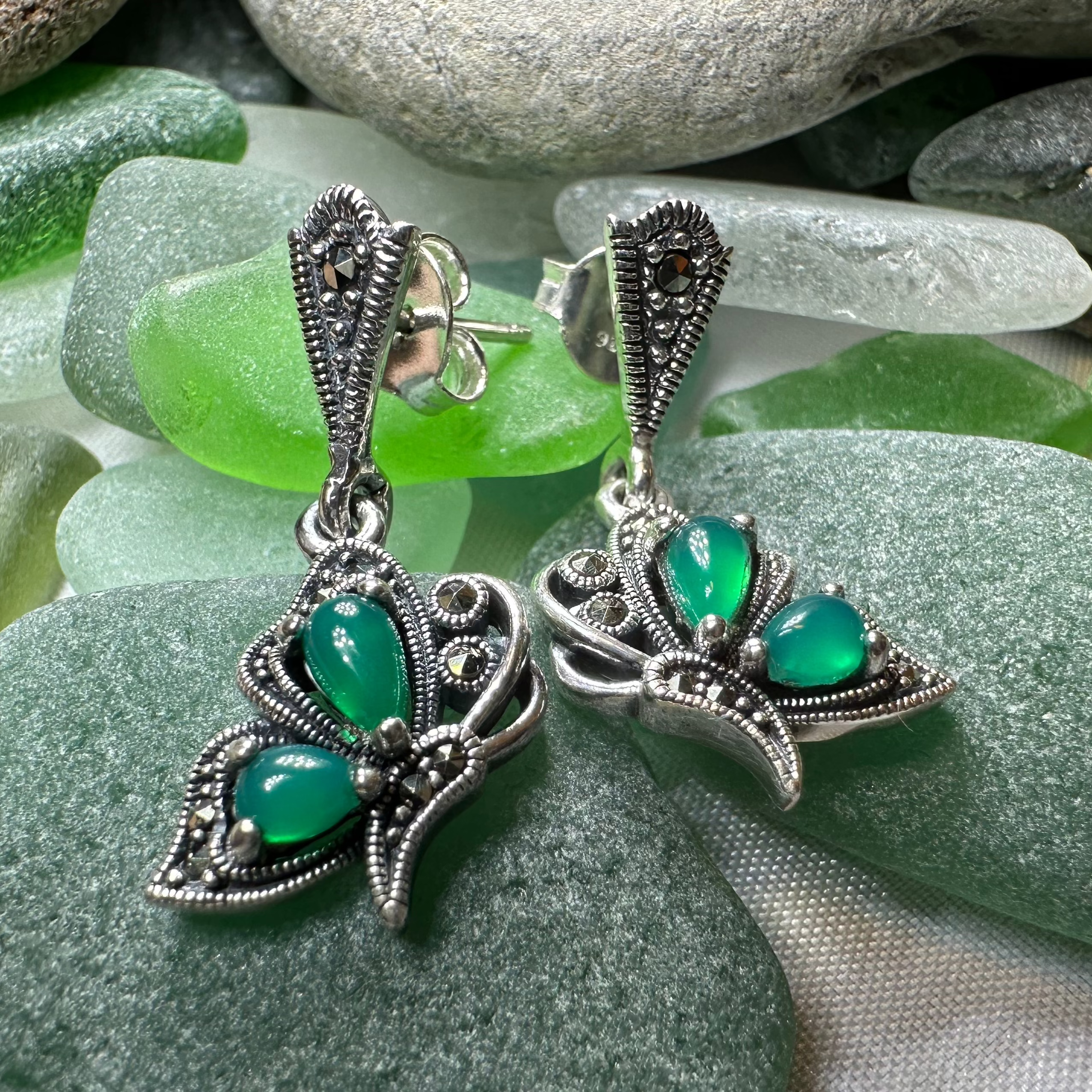 Summer Elegance Butterfly Earrings