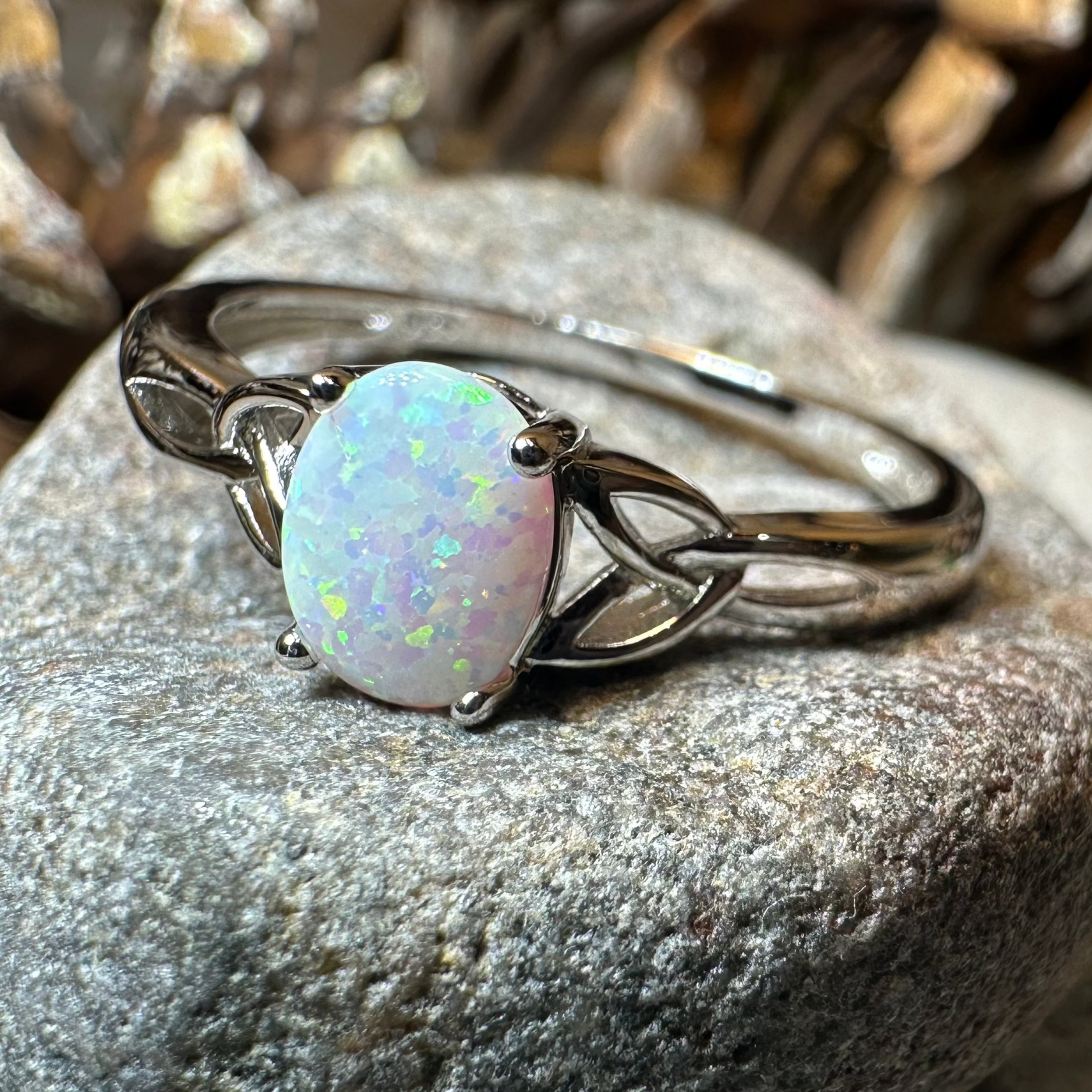 Scottish Mist Celtic Ring