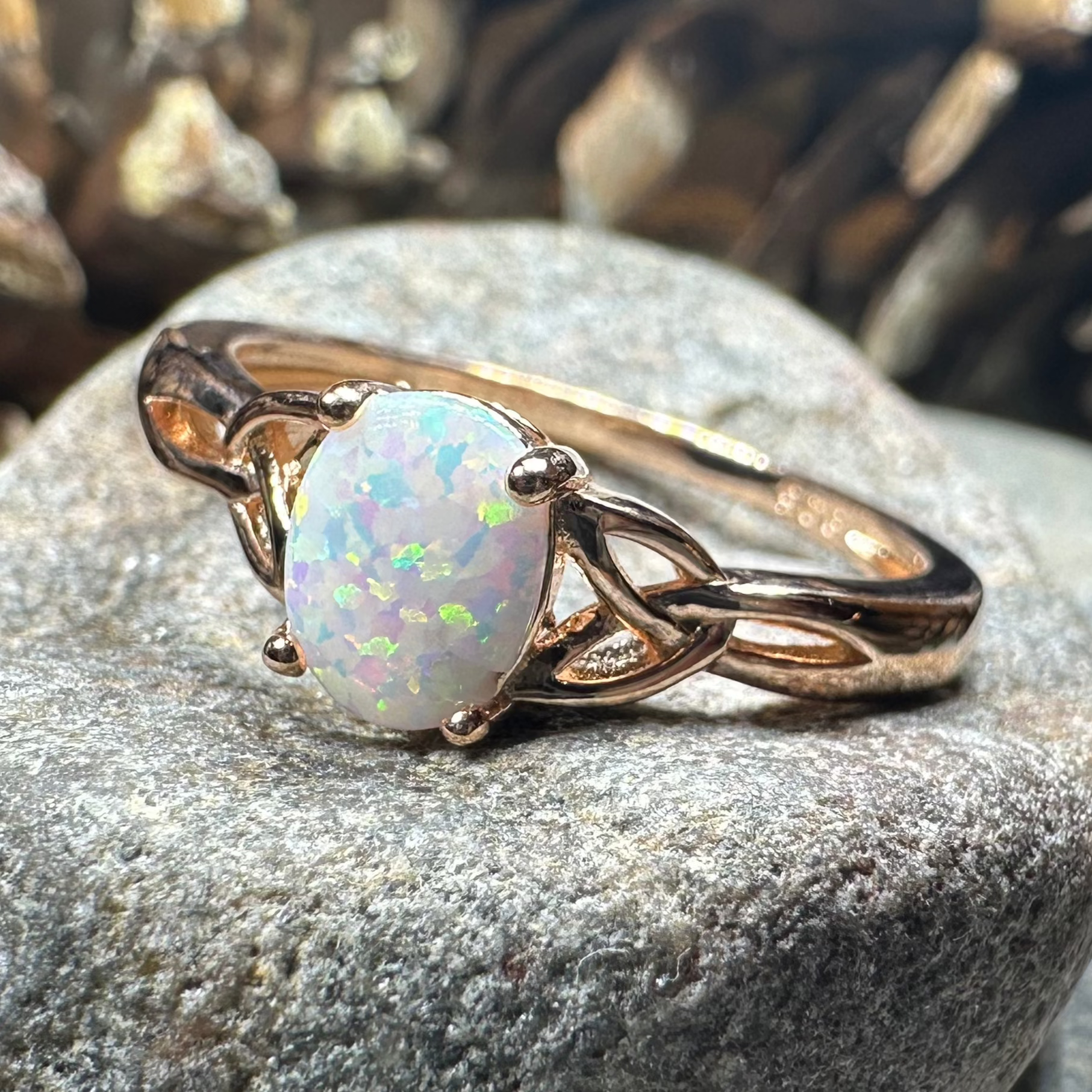 Scottish Mist Celtic Ring