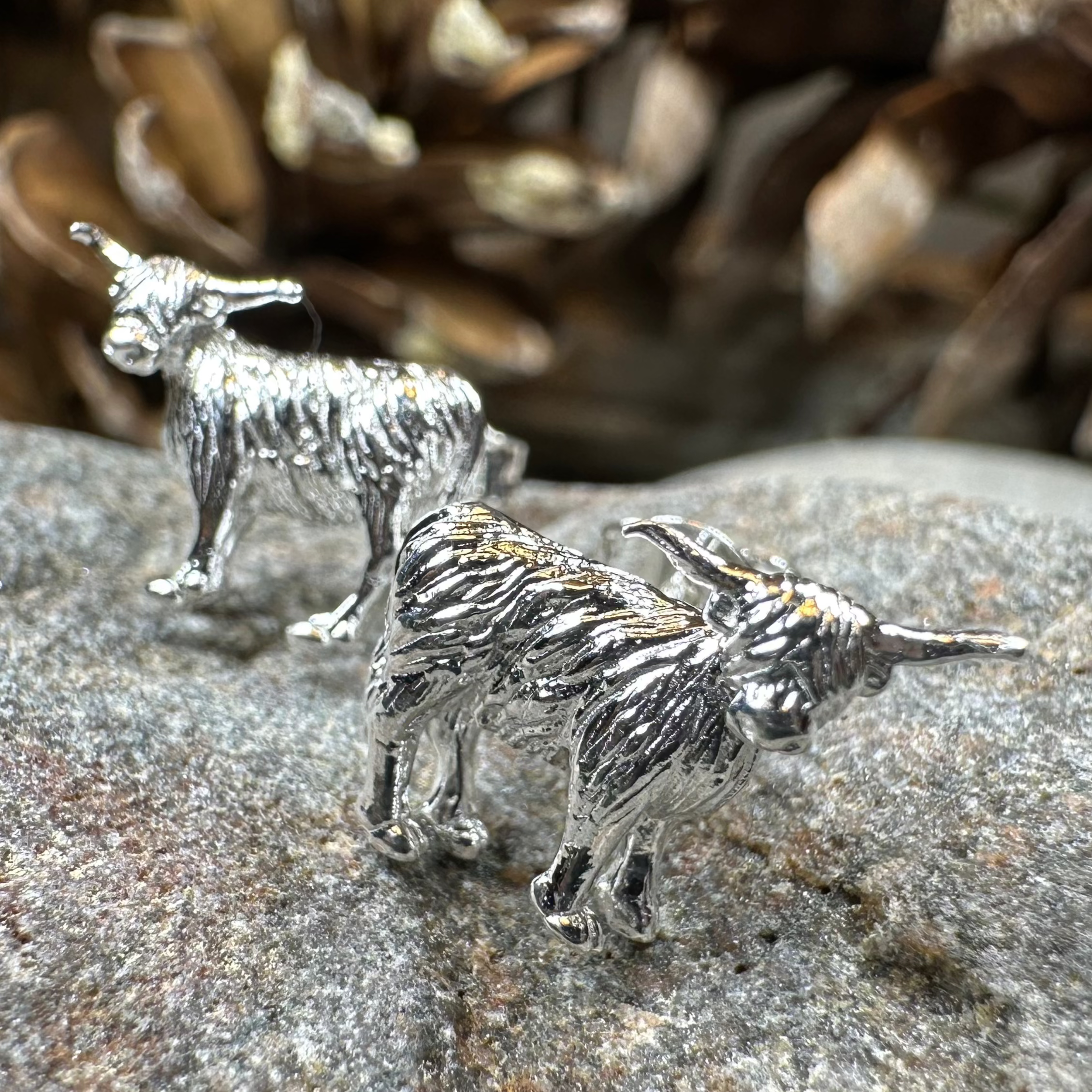 Balmoral Highland Cow Earrings