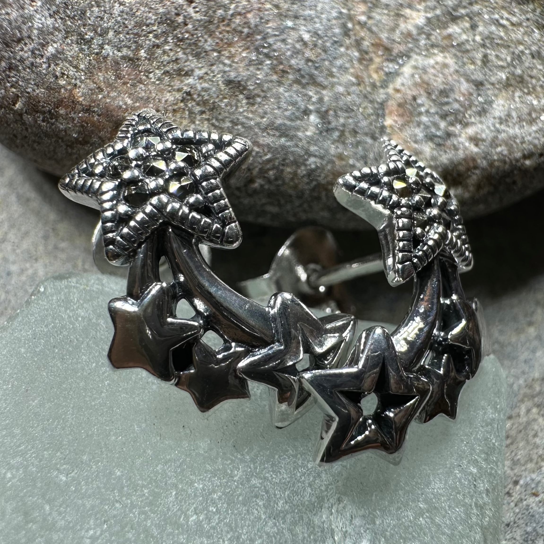 Garbo Shooting Star Post Earrings