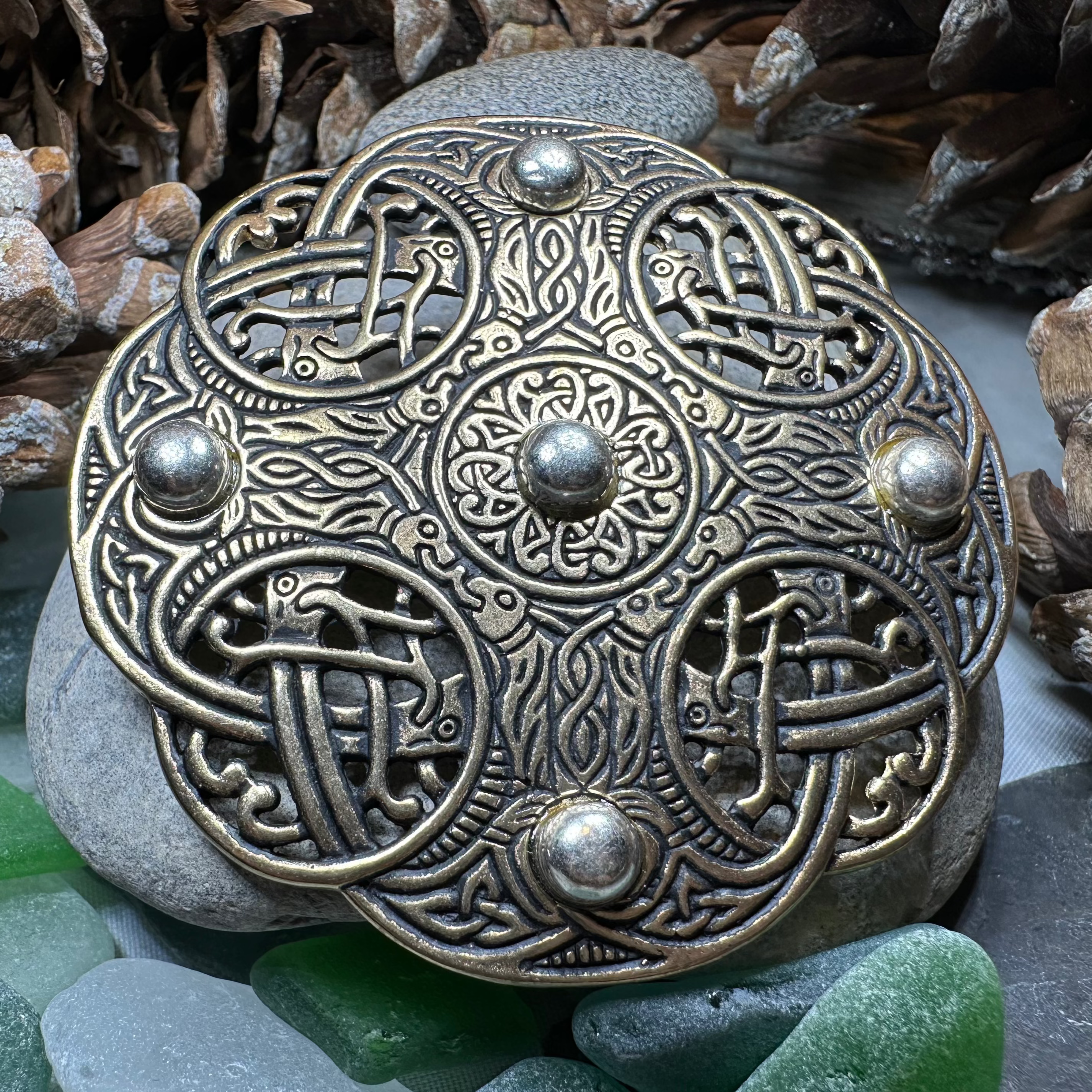 Anglo Saxon Galloway Brooch