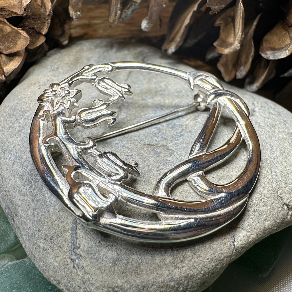 Highland Dream Bluebell Brooch