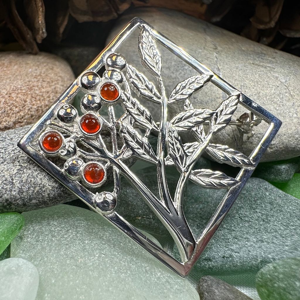 Rowan Tree of Life Brooch
