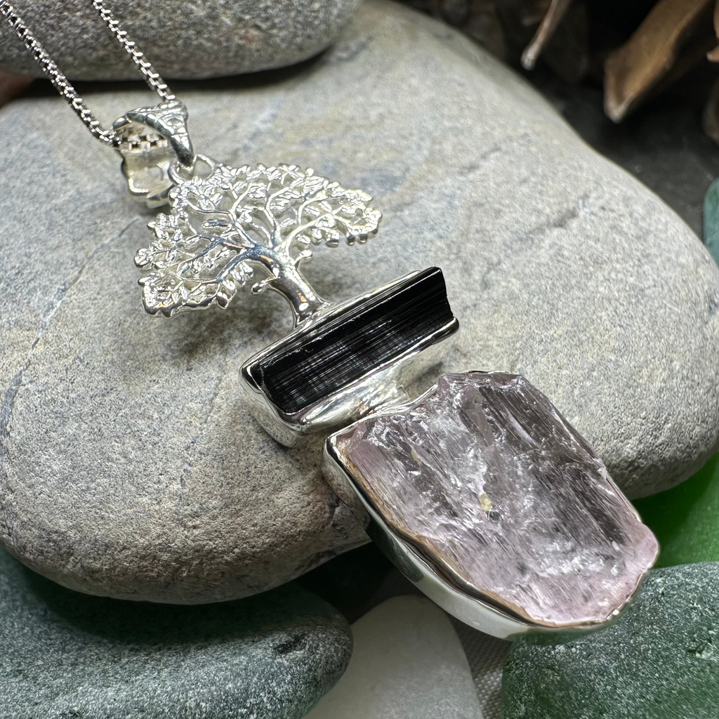 Tree of Life Gemstone Necklace