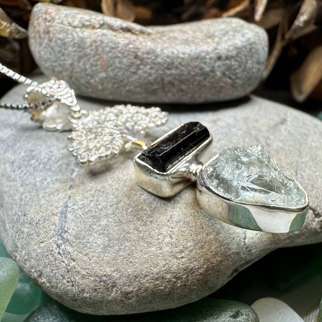 Tree of Life Gemstone Necklace