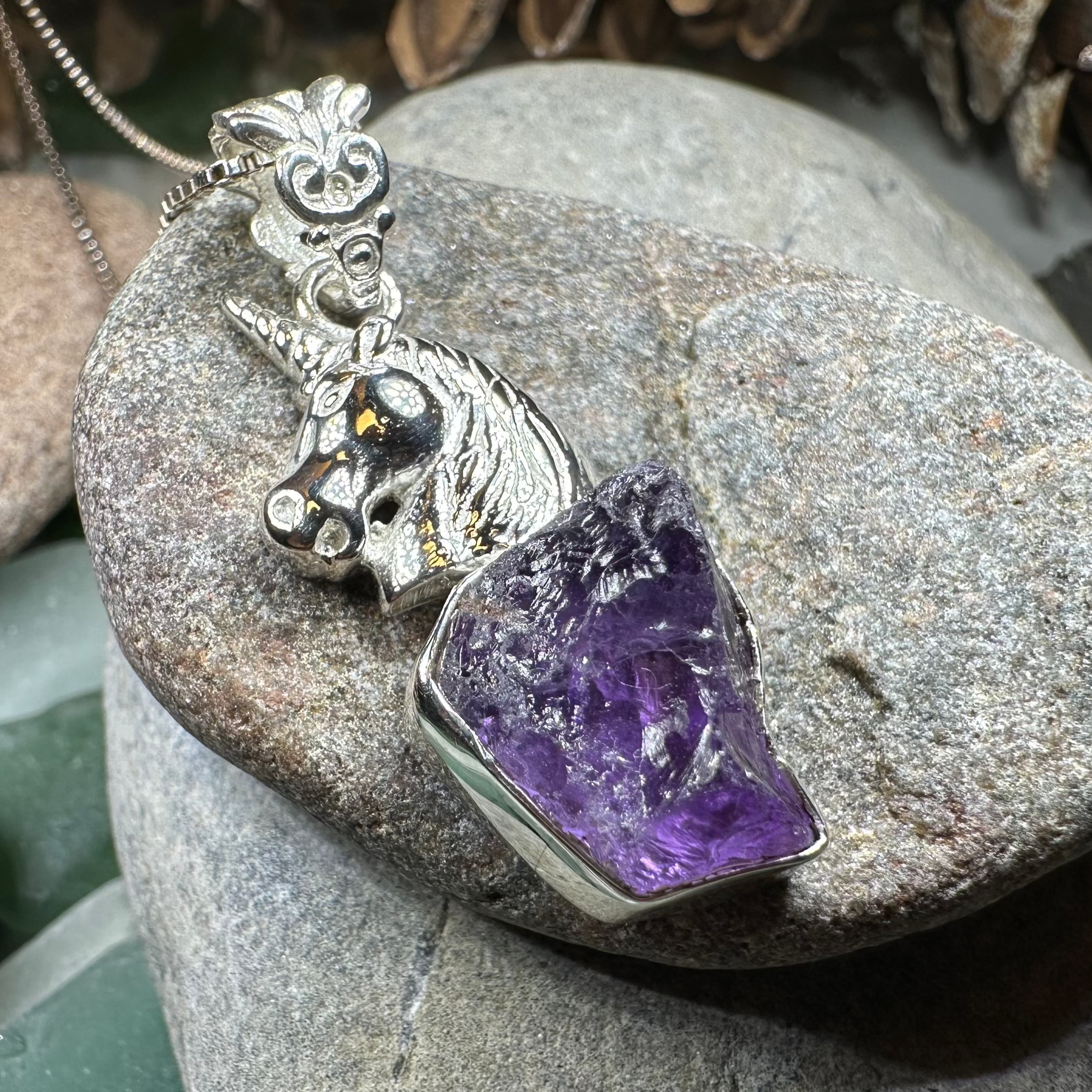 Shailey Unicorn Necklace