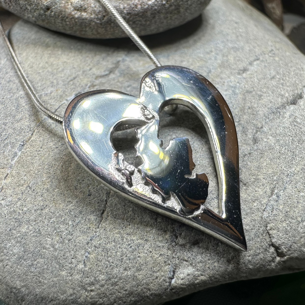 Scotland Heart Necklace