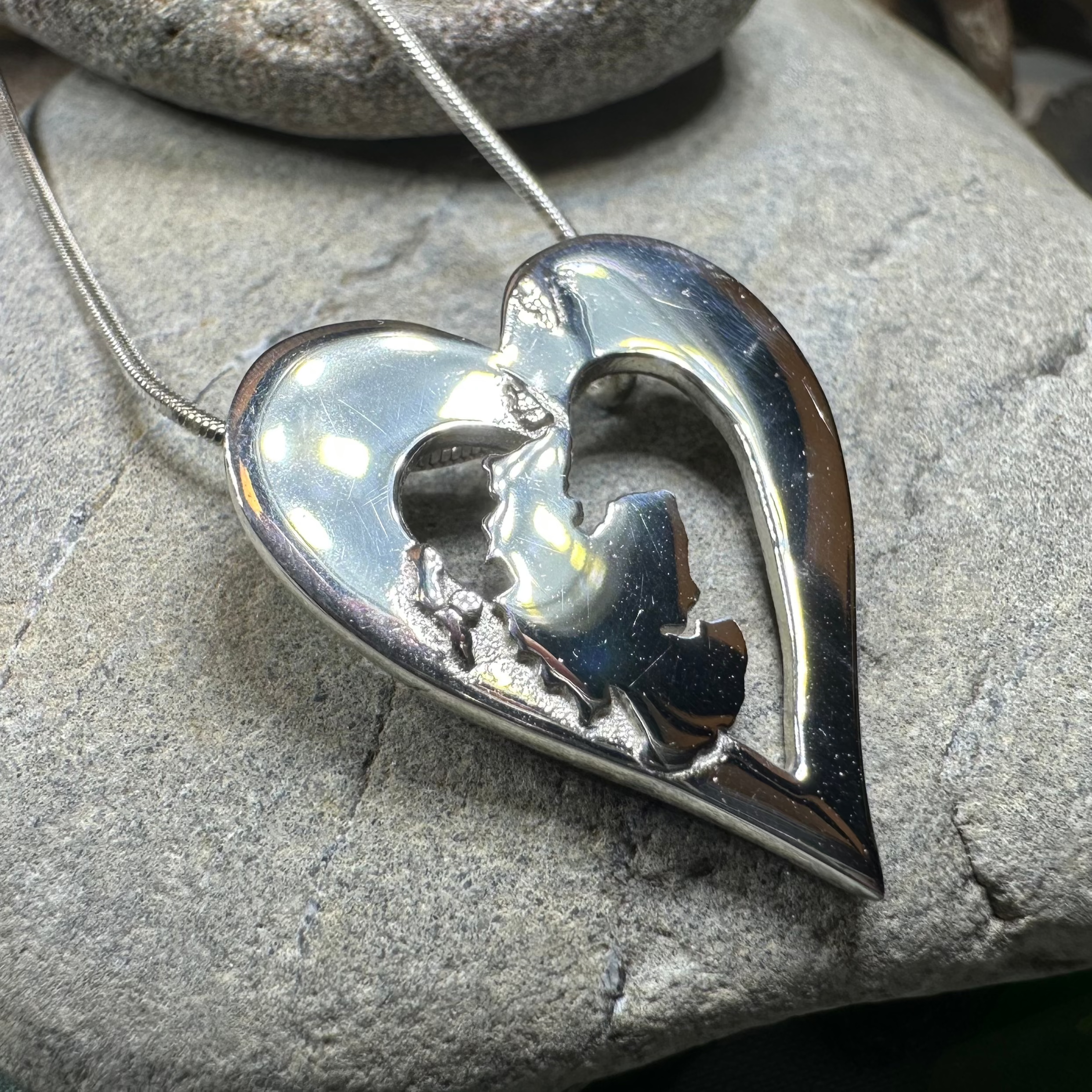 Scotland Heart Necklace