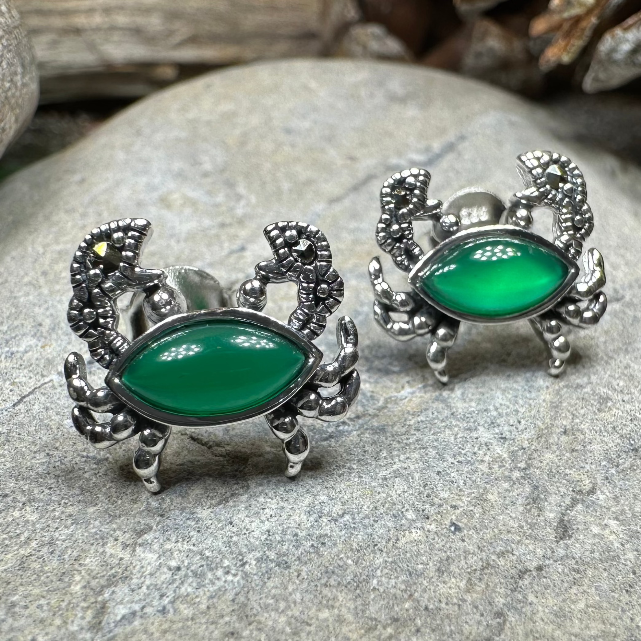 Carrie Crab Stud Earrings