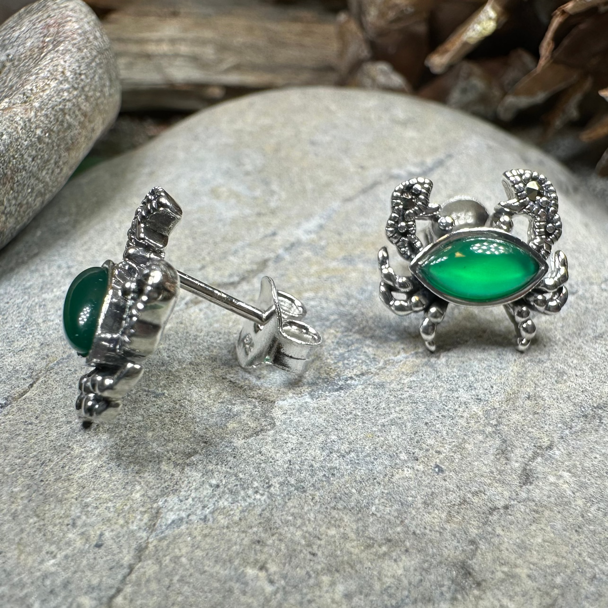 Carrie Crab Stud Earrings