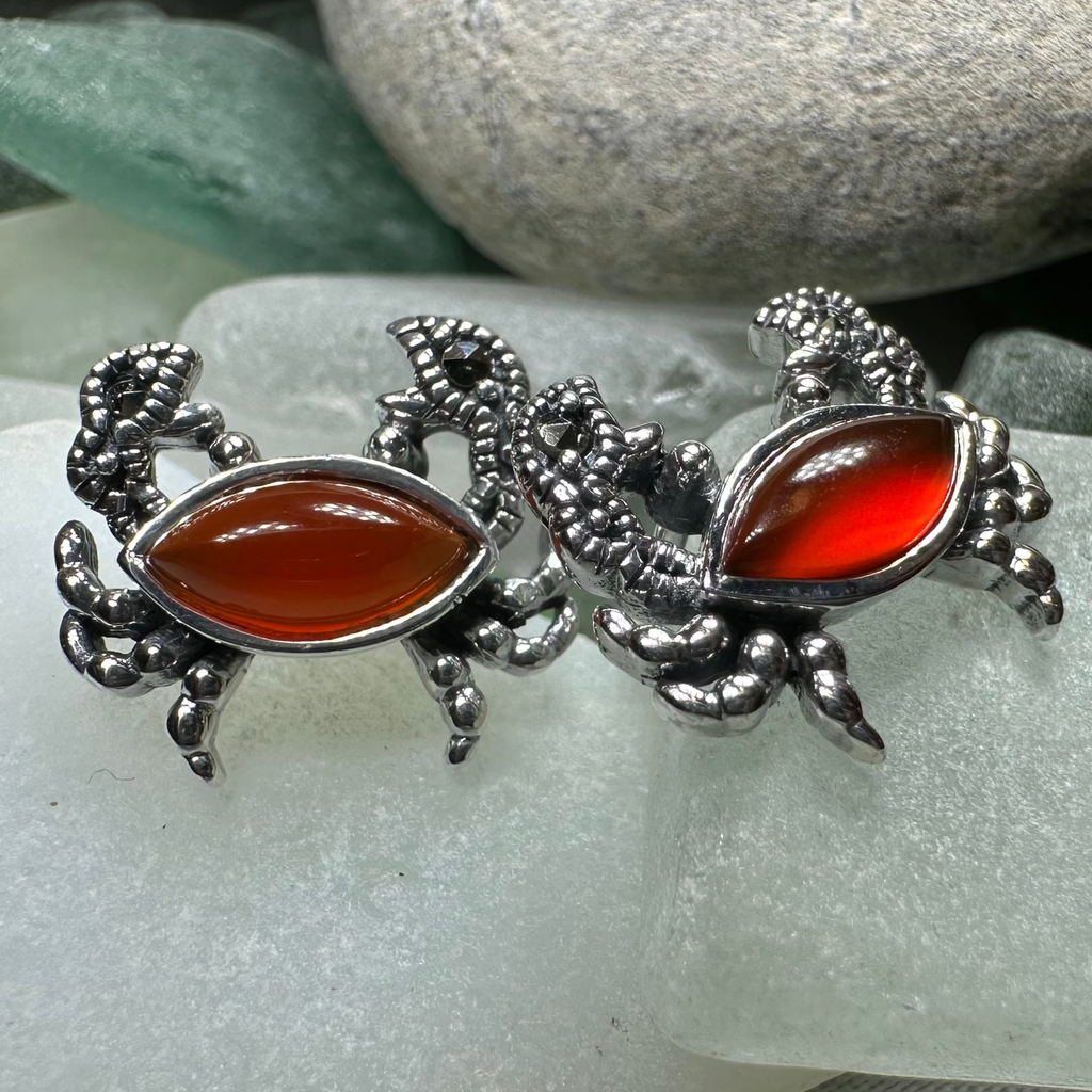 Carrie Crab Stud Earrings