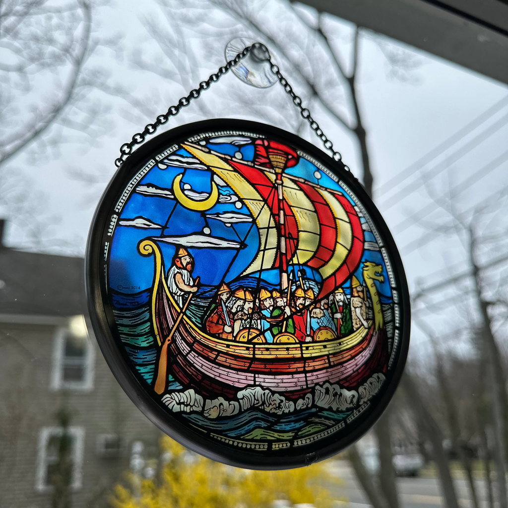 Viking Ship Suncatcher