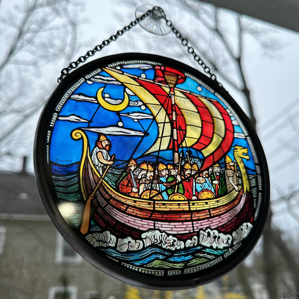 Viking Ship Suncatcher