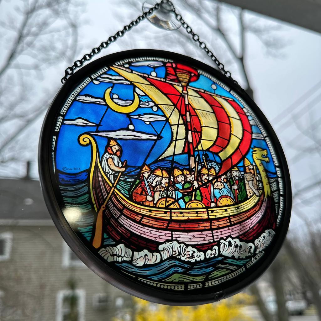 Viking Ship Suncatcher