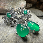 Irish Princess Marcasite Earrings
