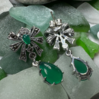Irish Princess Marcasite Earrings