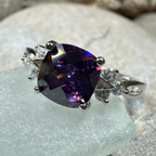 Amethyst Spring Ring
