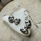 Theater Mask Earrings