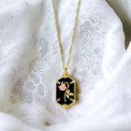 Rossina Wilted Rose Necklace