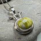 Shiela Connemara Marble Irish Necklace