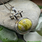 Shiela Connemara Marble Irish Necklace