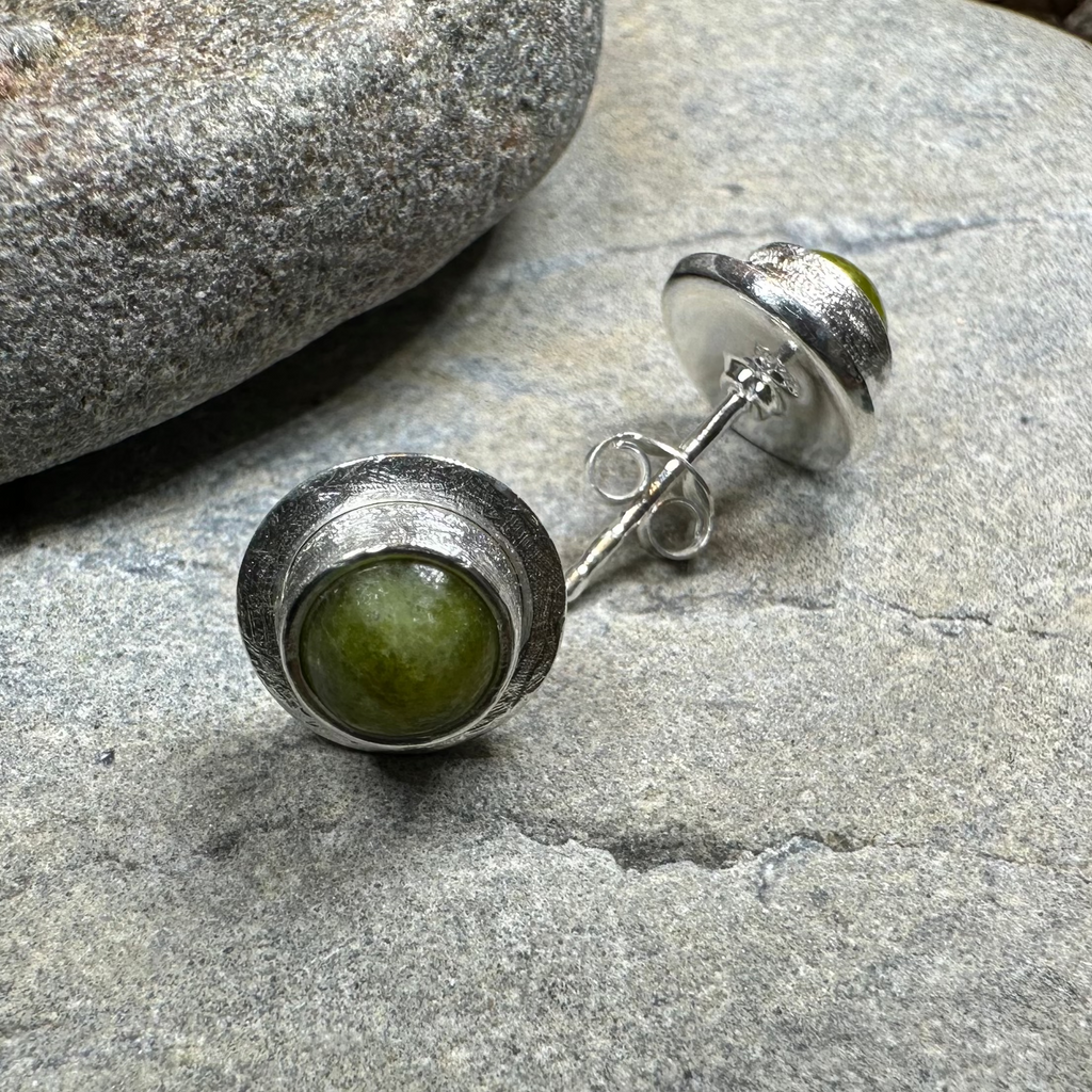 Connemara Marble Irish Coast Post Earrings