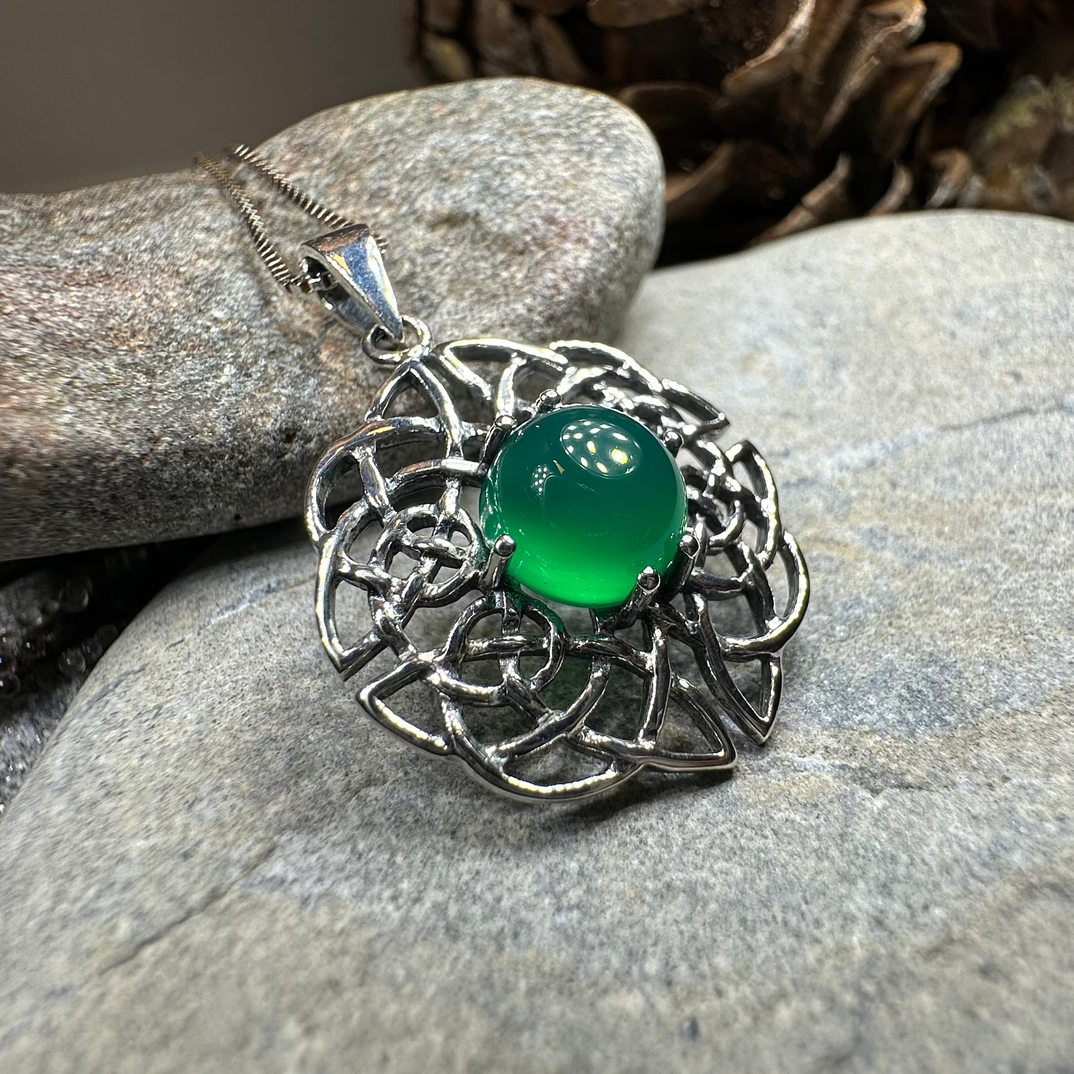 Elvenfire Celtic Knot Necklace