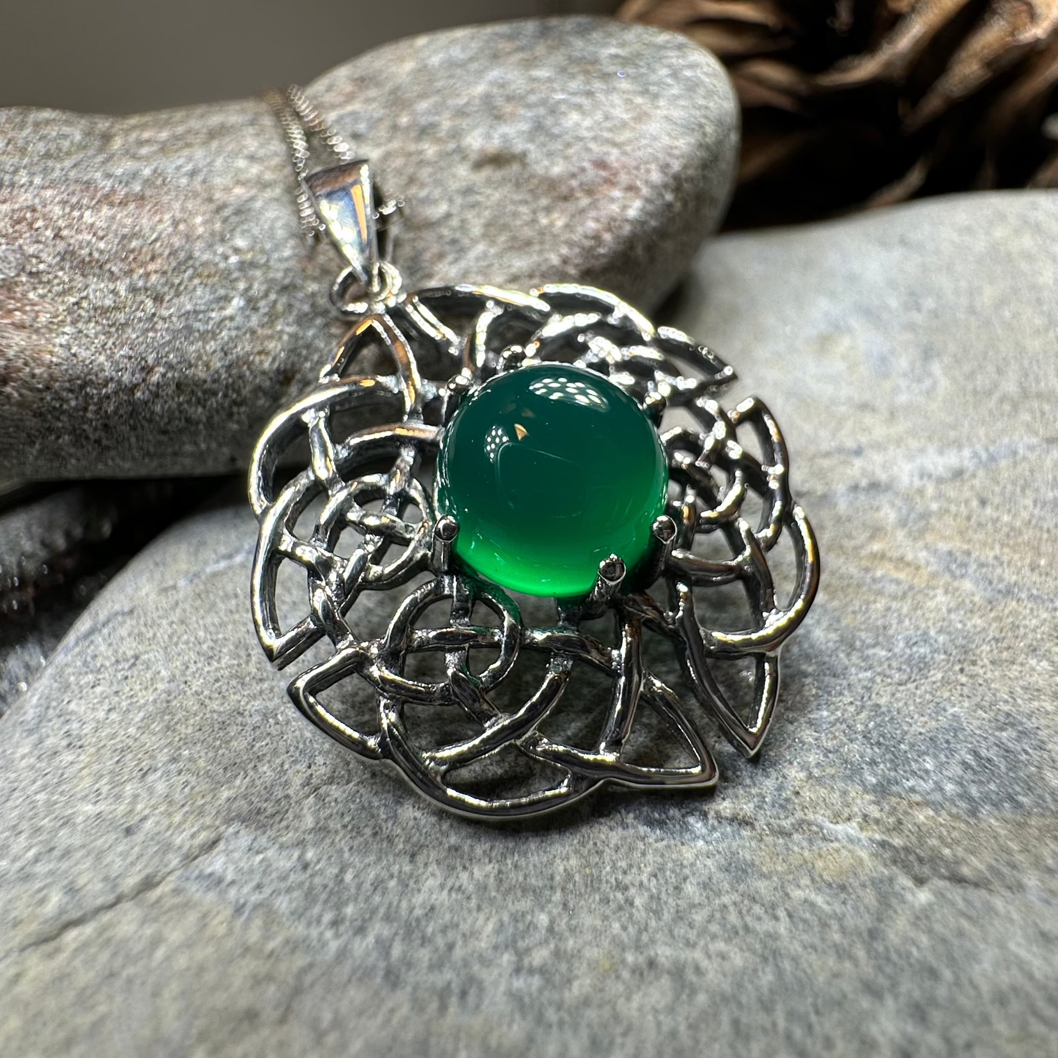 Elvenfire Celtic Knot Necklace