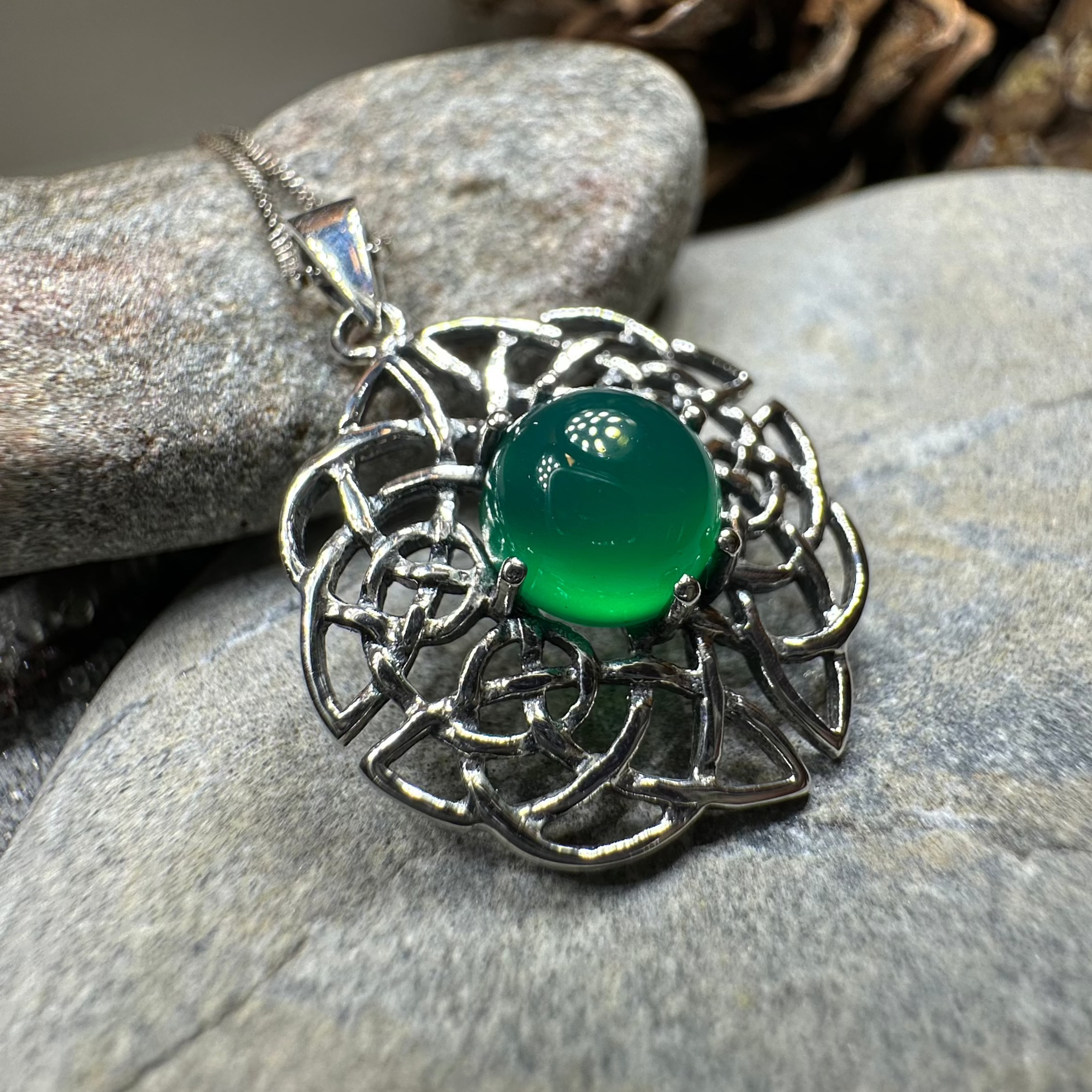 Elvenfire Celtic Knot Necklace