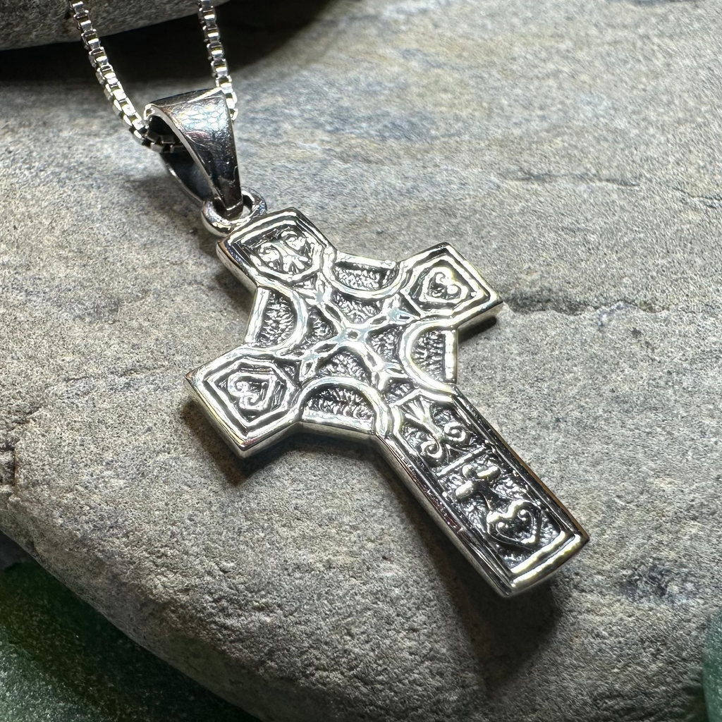 Celtic Blessing Celtic Cross Necklace