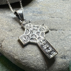 Celtic Blessing Celtic Cross Necklace