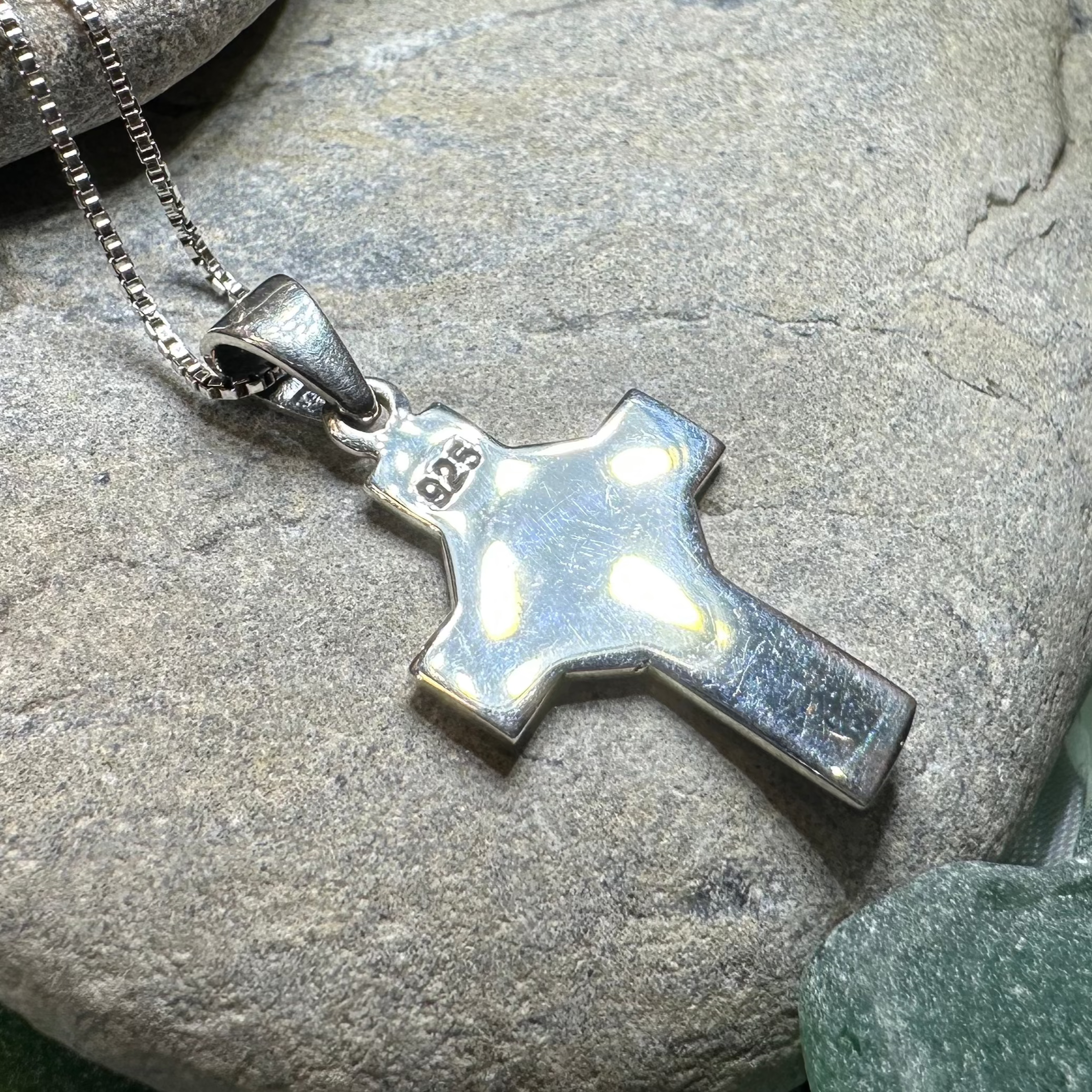 Celtic Blessing Celtic Cross Necklace