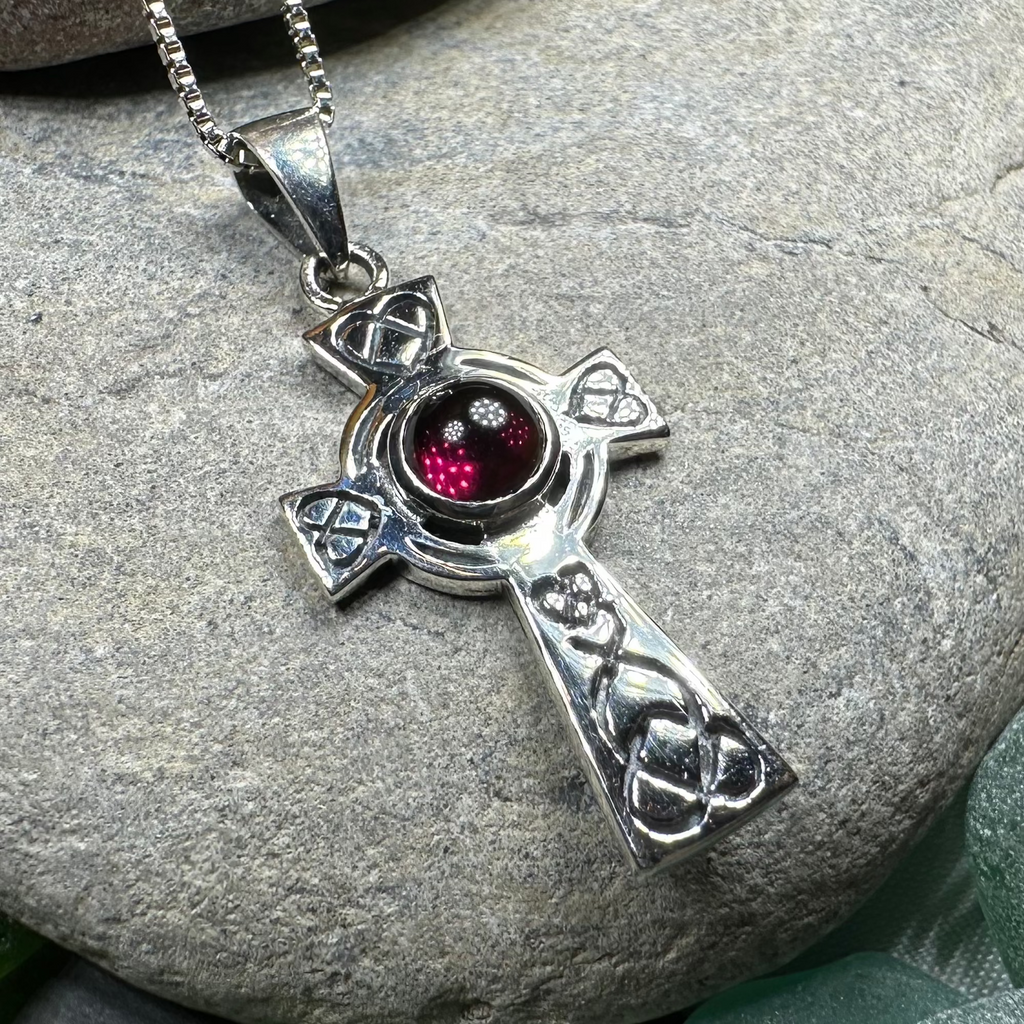 Cecilia Celtic Cross Necklace