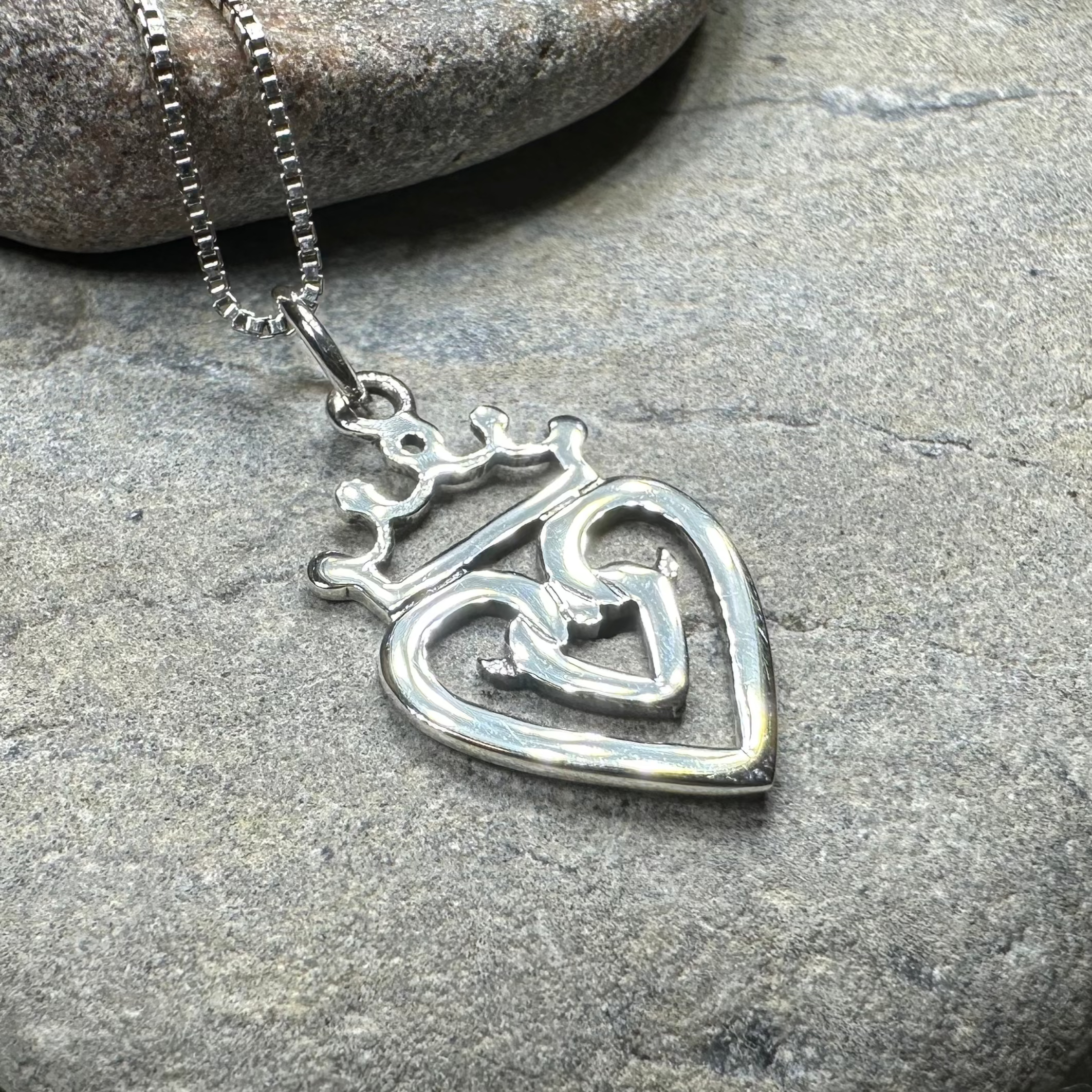 Highland Heart Luckenbooth Necklace