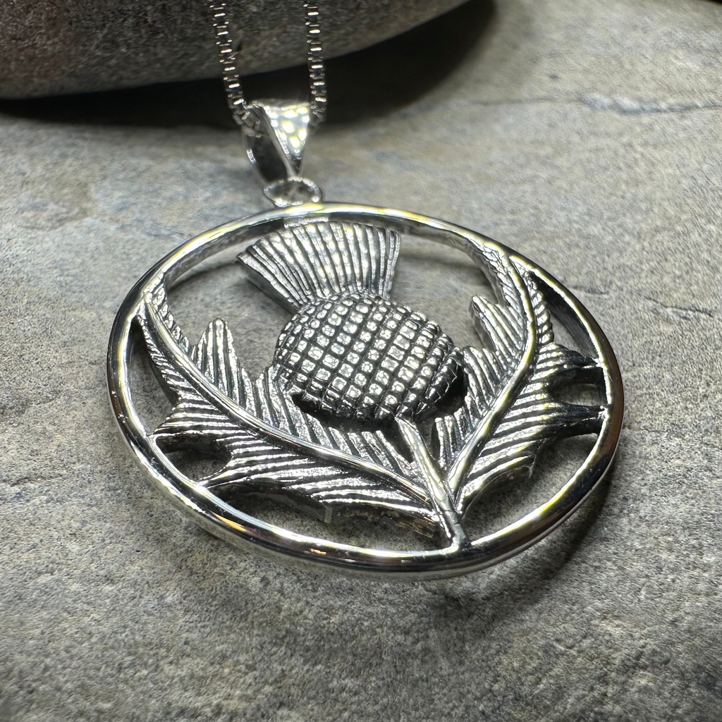 Arran Thistle Necklace