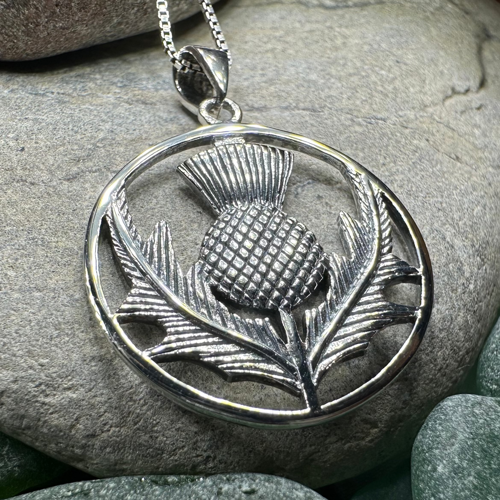 Arran Thistle Necklace