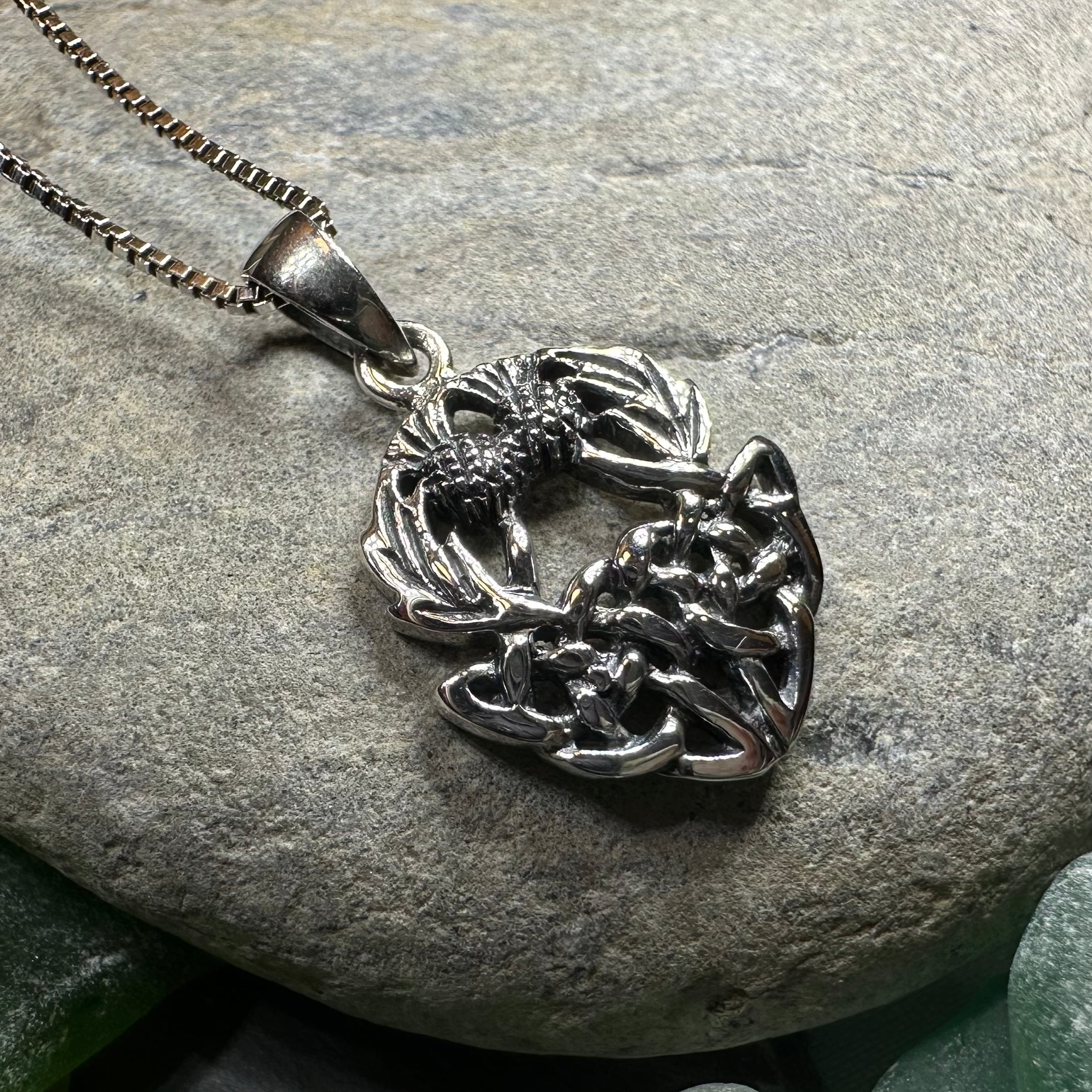 Holyrood Thistle Necklace
