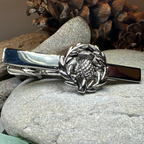 Classic Scottish Thistle Tie Bar & Cufflink Set