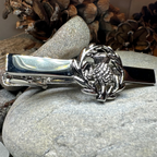 Classic Scottish Thistle Tie Bar & Cufflink Set