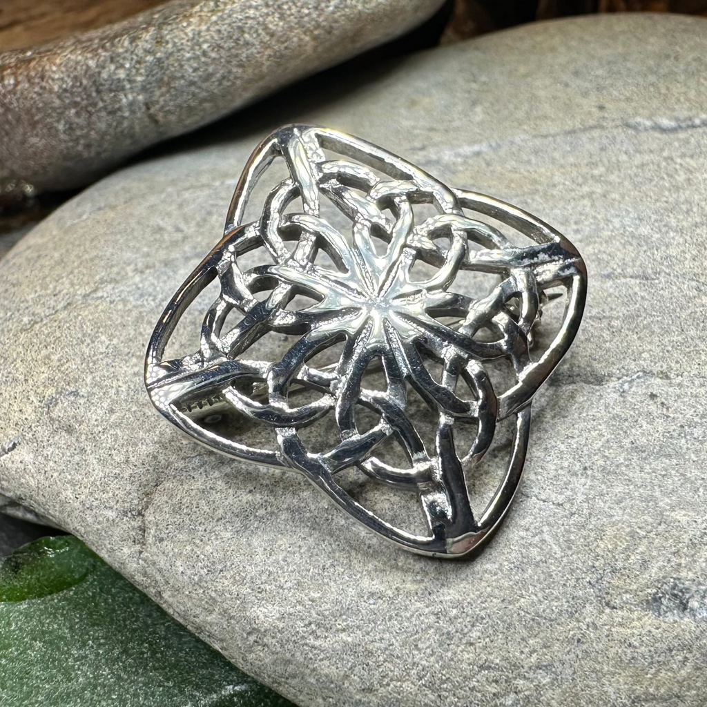 Dayna Celtic Knot Brooch