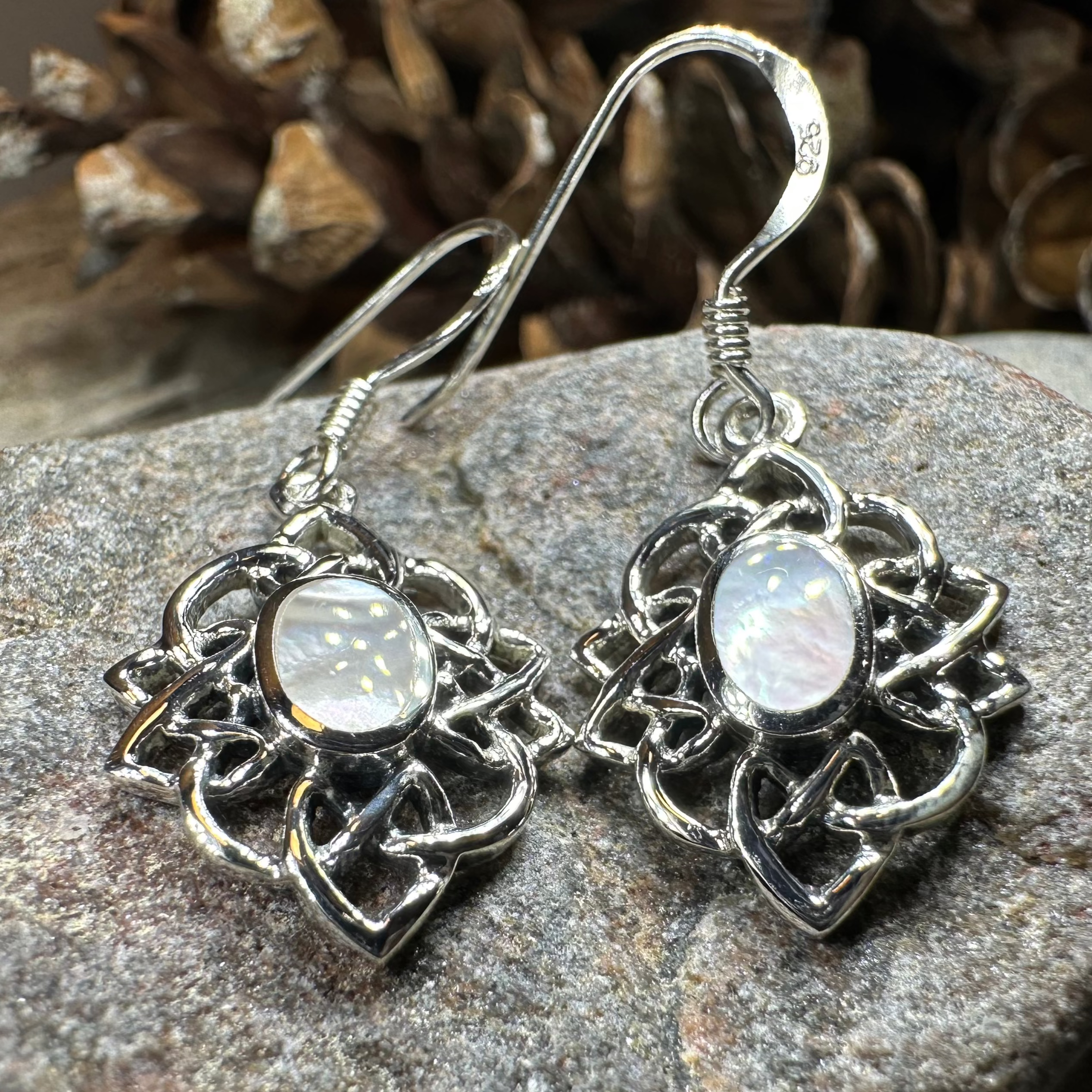 Sybil Celtic Knot Earrings
