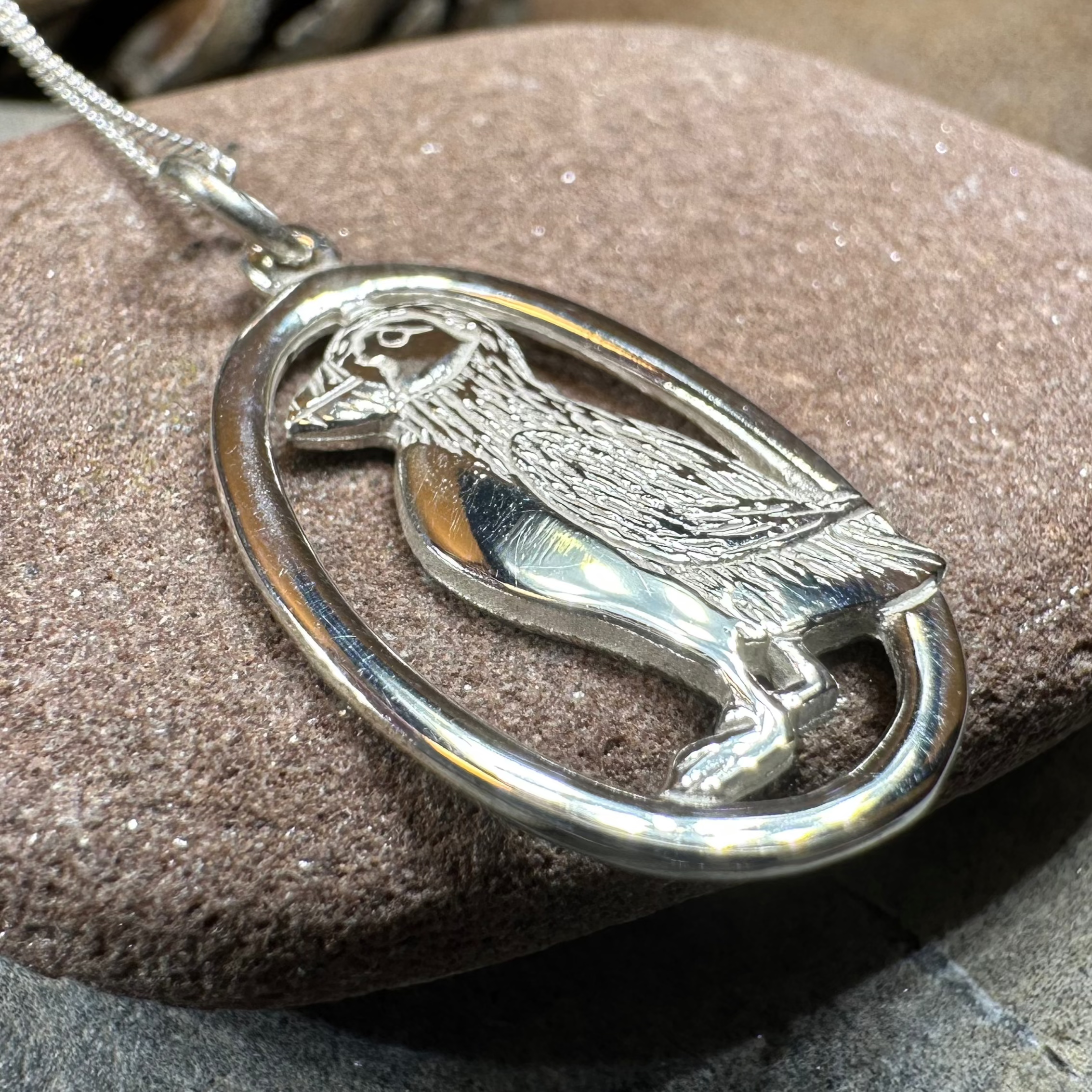 Buthaid Puffin Necklace