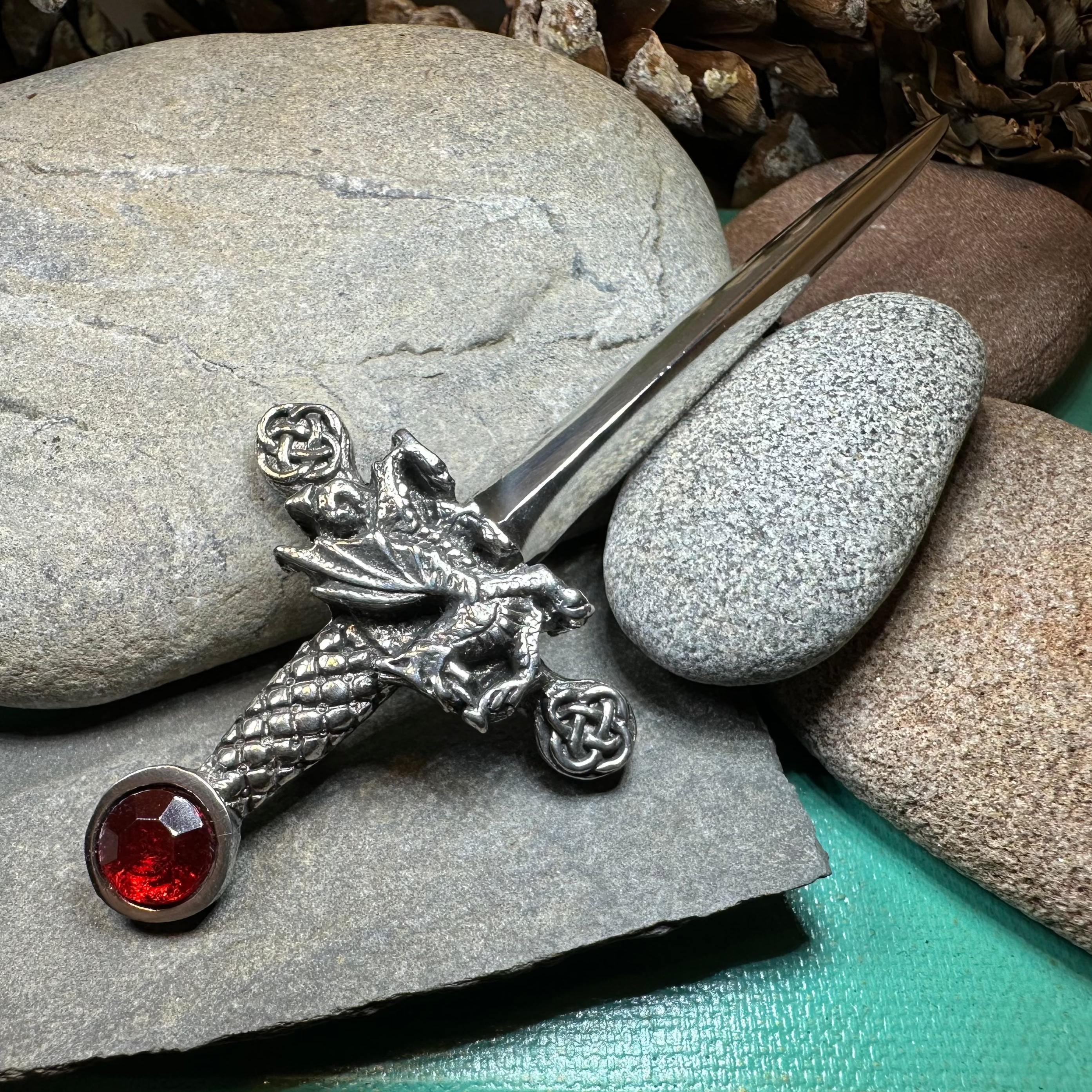 Welsh Dragon Kilt Pin