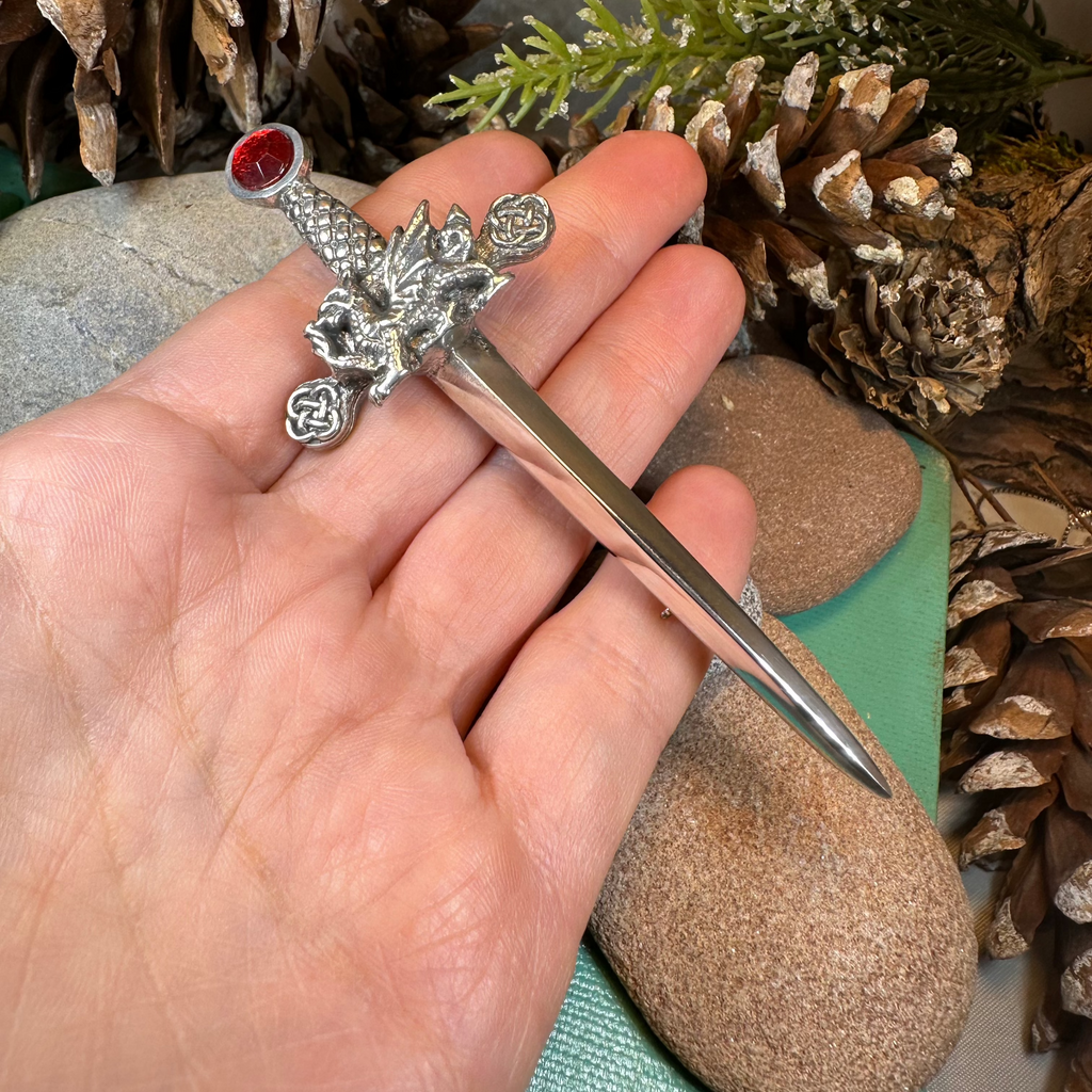 Welsh Dragon Kilt Pin
